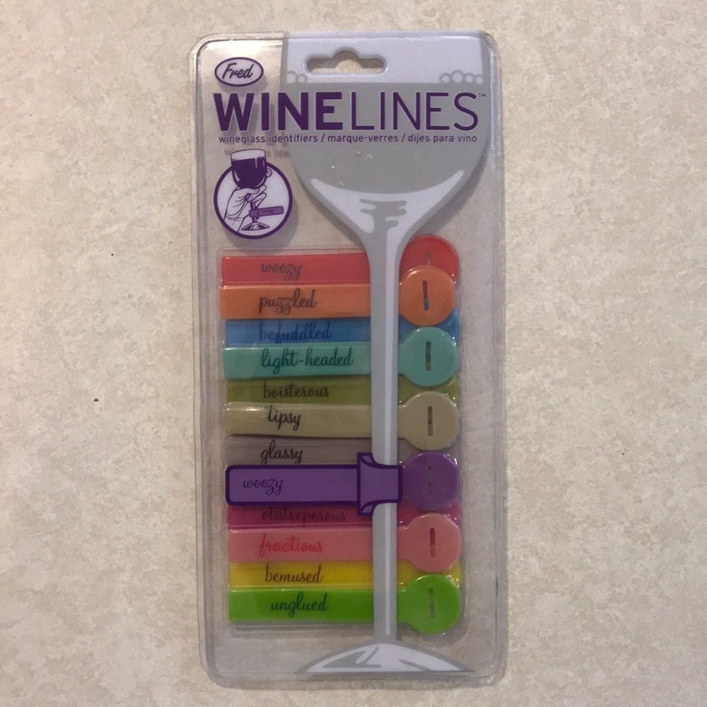 🍷🎉 Winelines - Wine Glass Markers